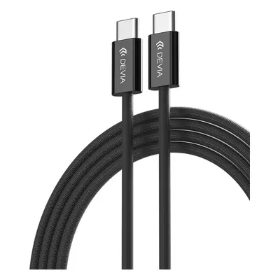 Devia kabel Smart EC325 PD USB-C - USB-C 1,0 m 60W 3A černý