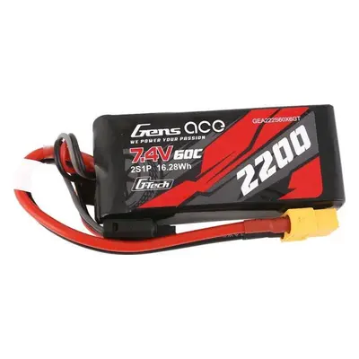 Gens ace Baterie GensAce G-Tech LiPo 2200mAh 7,4V 60C 2S1P XT60