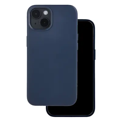 Kožené pouzdro Mag pro iPhone 16 6,1" tmavě modré