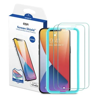 Tvrzené sklo ESR SCREEN SHIELD 2-PACK IPHONE 12 MINI CLEAR (2 kusy)