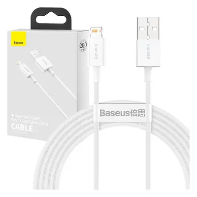 Baseus cable Superior USB - Lightning 2,0 m 2,4A white