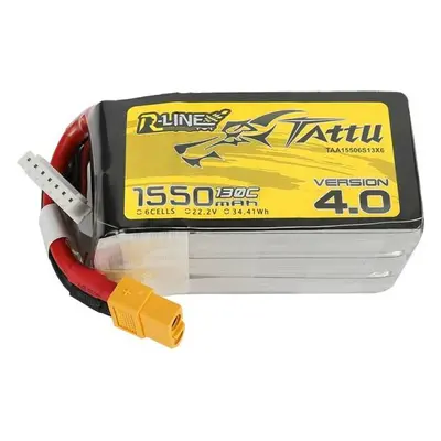 Baterie Tattu R-Line 4.0 1550mAh 22,2V 130C 6S1P XT60