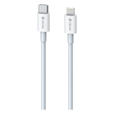 Devia kabel Smart EC146 PD USB-C - Lightning 20W 3A 1m bílý