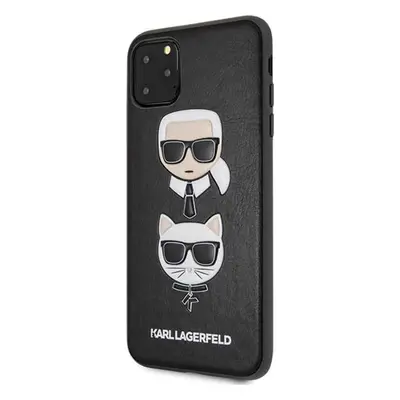 Karl Lagerfeld case for iPhone 11 Pro Max KLHCN65KICKC black hard case Karl & Choupette