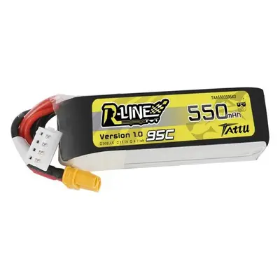 Baterie Tattu R-Line 550mAh 11,1V 95C 3S1P XT30