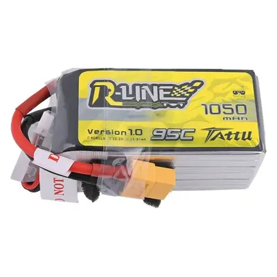 Tattu R-Line Battery 1050mAh 22.2V 95C 6S1P XT60