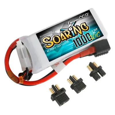 Baterie Gens Ace Soaring 1000mAh 11,1V 30C 3S1P EC3/XT60/T-Plug