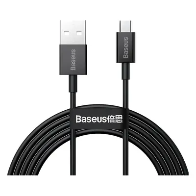 Kabel Baseus Superior Series USB na micro USB, 2A, 2 m (černý)