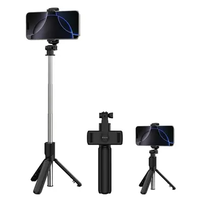 Devia selfie tyč Bluetooth tripod / stativ ES083 černý