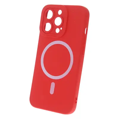 Silicon Mag case for iPhone 16 Pro Max 6,9" red