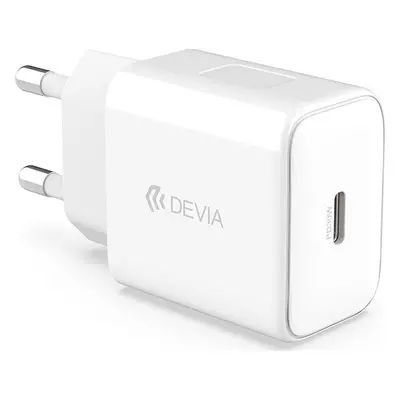 Devia síťová nabíječka Smart PD 30W 1x USB-C bílá