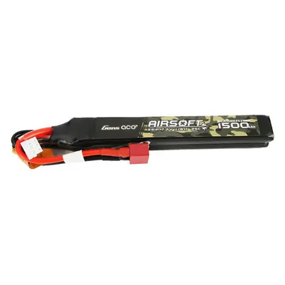 Gens ace 25C 1500mAh 2S1P 7,4V Nunchuck 2X Airsoft Gun Lipo baterie s T konektorem