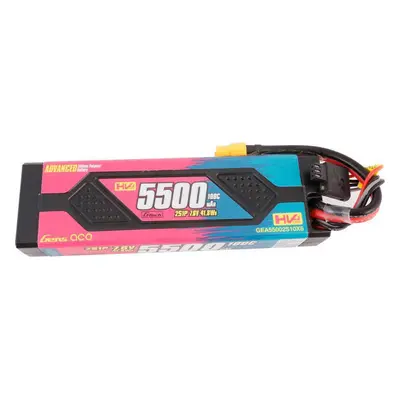 Gens ace Advanced 5500mAh 7,6V 100C 2S1P HardCase Lipo Battery Pack s XT60