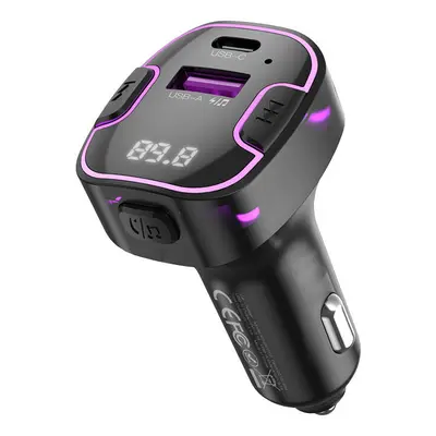 XO transmitter FM BCC12 Bluetooth MP3 car charger 3,1A black