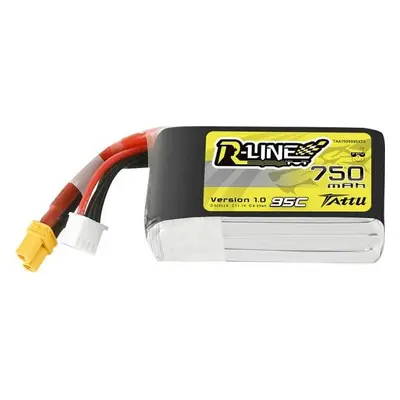 Baterie Tattu R-Line 750mAh 11,1V 95C 3S1P XT30U-F