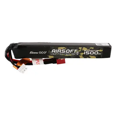 Gens ace 25C 1500mAh 2S1P 7,4V Airsoft Gun Lipo baterie s T konektorem