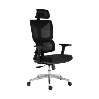 Kancelářská ergonomická židle Neoseat CALVANI — černá, nosnost 150 kg