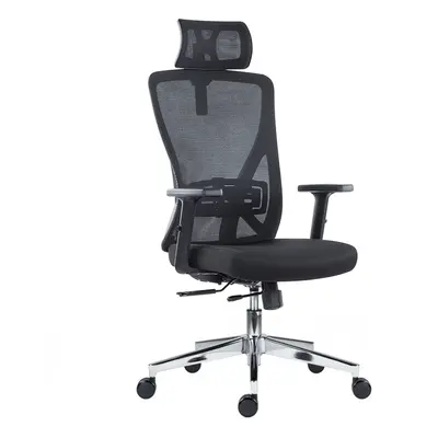 Kancelářská ergonomická židle Neoseat FLEX PRO — černá, nosnost 150 kg