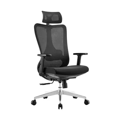 Kancelářská ergonomická židle Neoseat AMADORA — černá, nosnost 150 kg