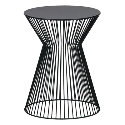 WOOOD STŮL SUUS SIDETABLE KOVOVÝ ČERNÝ