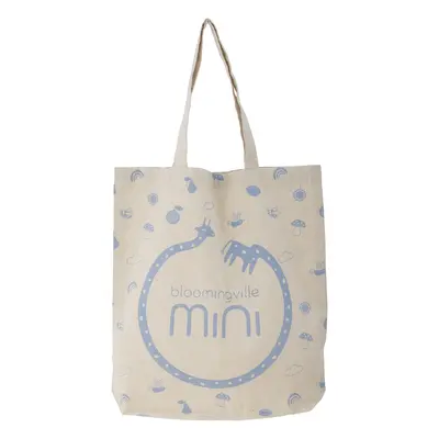 BLOOMINGVILLE MINI Tote Bag, modrá, bavlna