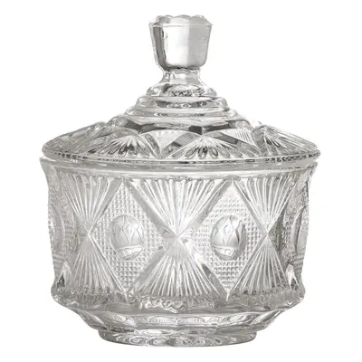 BLOOMINGVILLE Ninya Jar w/Lid, čirá, sklo