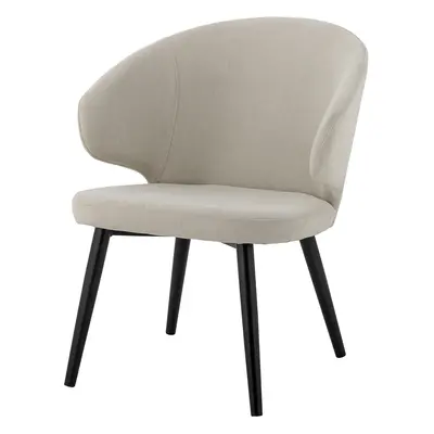 CREATIVE COLLECTION Židle Loon Lounge Chair přírodní