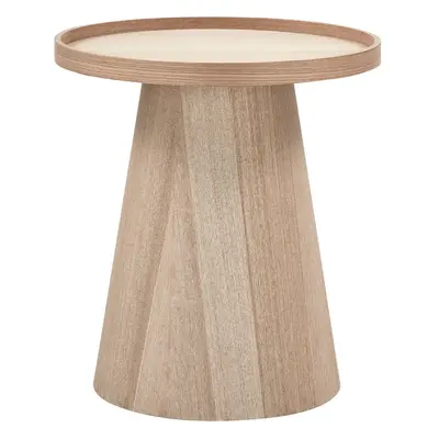 WOOOD Boční stůl MAUD CONICAL WOOD NATURAL 50xØ45CM