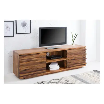 INVICTA INTERIOR TV stolek Reliéf 150 cm Sheesham