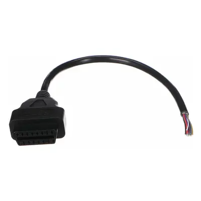 OBD-II prodlužovací kabel samice s 16 piny ukončený 30cm kabely MECHANIC CABLE 27 SIXTOL