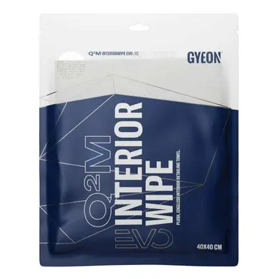 Mikrovláknové utěrky do interiéru Gyeon Q2M InteriorWipe EVO 2-Pack (40x40 cm)