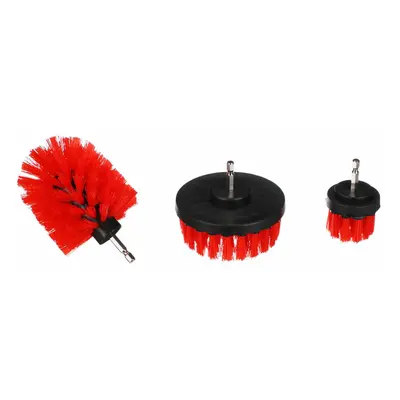 Sada kartáčů na vrtačku pro čištění auta CAR DETAILING DRILL BRUSH 3 MEDIUM, 3ks SIXTOL