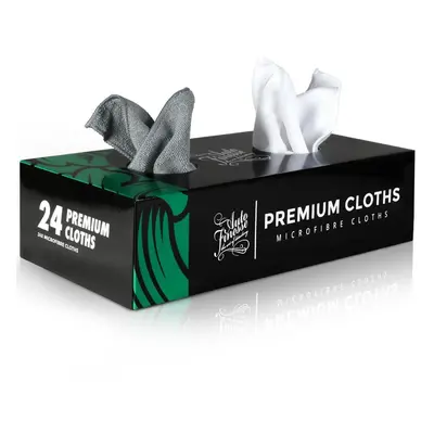 Sada mikrovláknových utěrek Auto Finesse Premium Cloth Box (24 pack)