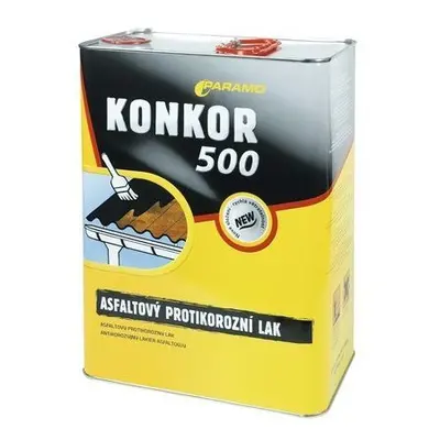 Konkor 500, asfaltový antikorozní lak, 9 kg