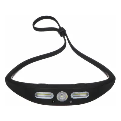 Čelovka s gumovým páskem a senzorem HEADLAMP SENSOR 1, 160 lm, XPG LED, COB, USB SIXTOL