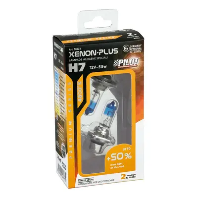 Autožárovky H7 PILOT xenon PLUS 12V, 55W +50% sada 2ks