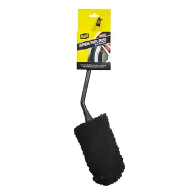 Luxusní mikrovláknový kartáč na kola, zahnutý - Meguiar's Supreme Angled Wheel Brush