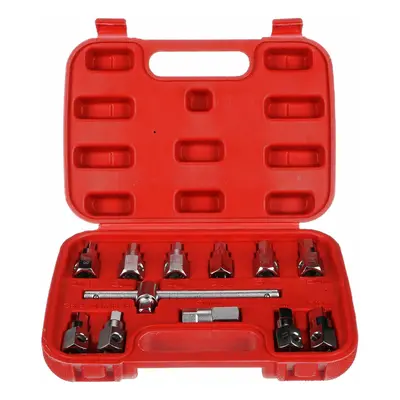 Sada na vypouštění oleje MECHANIC OIL DRAIN SET 12, Hex + čtyřhran, 12ks SIXTOL