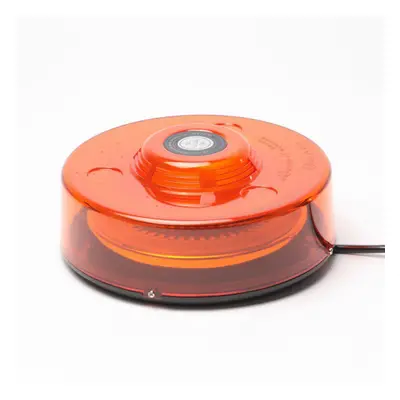 PROFI LED maják UFO II 12-24V 48x0,5W oranžový magnet ECE R65 70x165mm