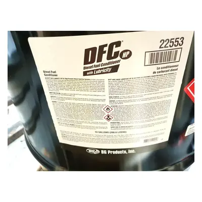 BG 22553 DFC HP - DIESEL FUEL CONDITIONER W/DPL 200L