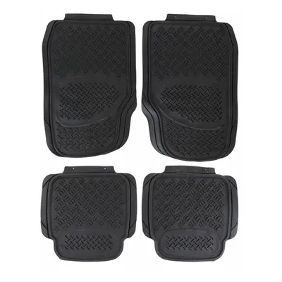 Univerzální gumové autokoberce CAR MAT UNI SET 3, komplet, 4ks SIXTOL