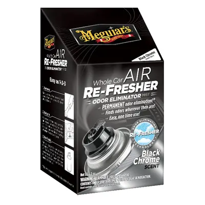 Meguiar's Air Re-Fresher Odor Eliminator Black Chrome Scent 71 g