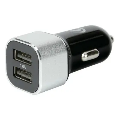 USB nabíječka se 2 porty Fast Charge 4800 mA - 12/24V LAMPA