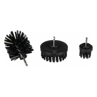 Sada kartáčů na vrtačku pro čištění auta CAR DETAILING DRILL BRUSH 3 HARD, 3ks SIXTOL