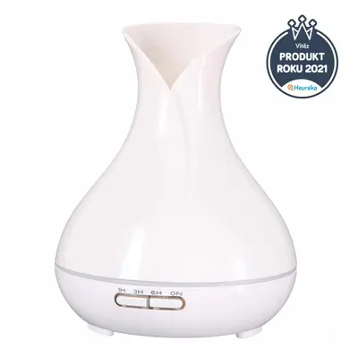 Aroma difuzer Vulcan bílý lesk 350ml SIXTOL