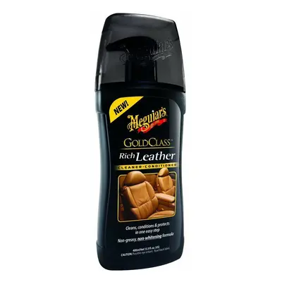 Meguiars Gold Class Rich Leather Cleaner/Conditioner - čistič a kondicionér na kůži 400 m