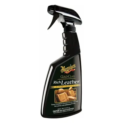 Meguiars Gold Class Leather & Vinyl Cleaner - extra účinný čistič na kůži, 473 ml