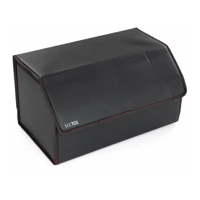 Organizér do kufru auta CAR COMPACT LEATHER L, 2 přihrádky, skládací, s víkem SIXTOL