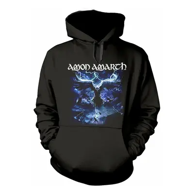 Amon Amarth mikina, Raven´s Flight BP Black, pánská