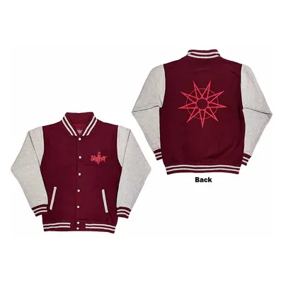 Slipknot bunda, 9 Point Star BP Maroon Red & Grey, pánská